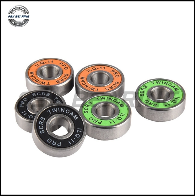 ABEC-9 গভীর খাঁজ বল bearings 608-2RS স্কেবোর্ড bearings 3